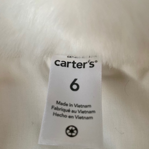 Carter’s white fur vest - Picture 4 of 4